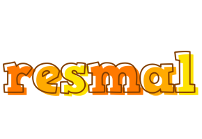 Resmal desert logo