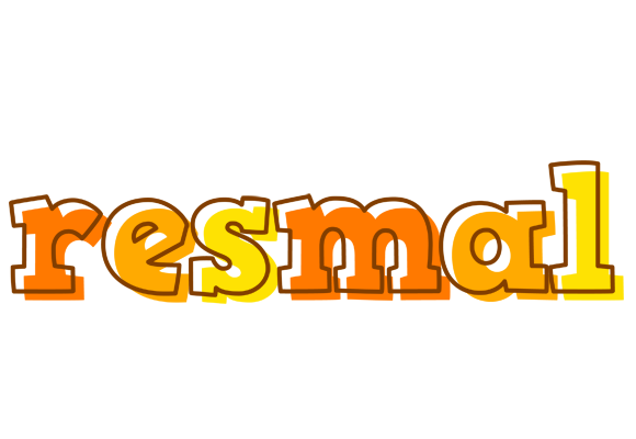 Resmal desert logo