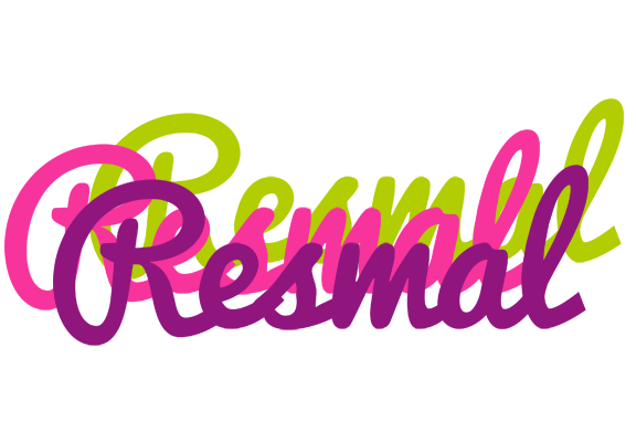 Resmal flowers logo