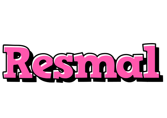 Resmal girlish logo