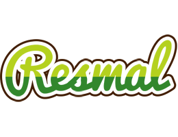 Resmal golfing logo