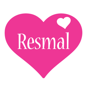 Resmal love-heart logo