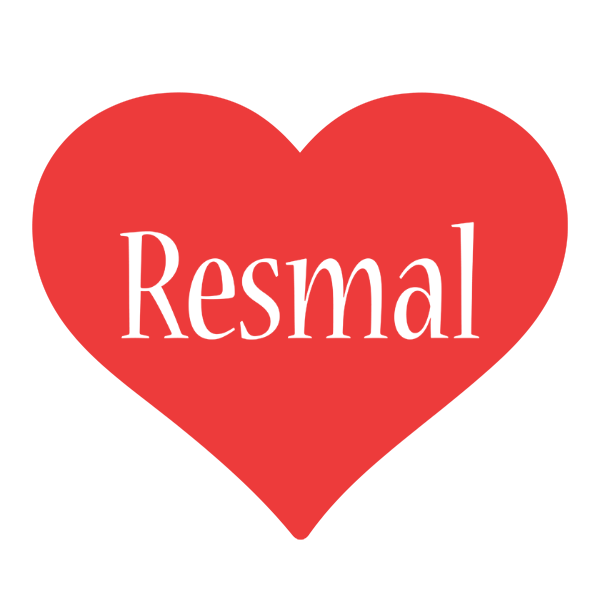 Resmal love logo