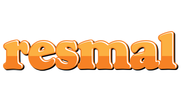 Resmal orange logo