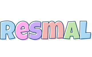 Resmal pastel logo