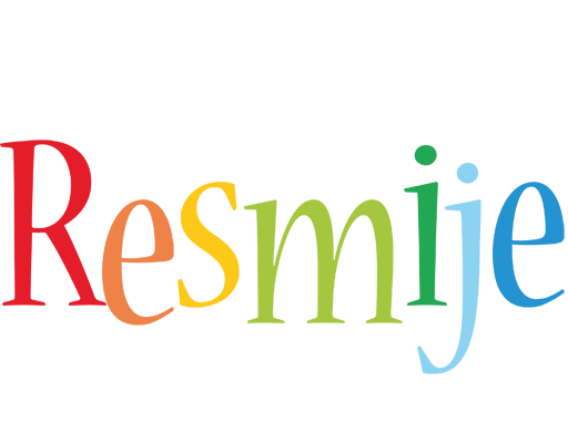 Resmije birthday logo