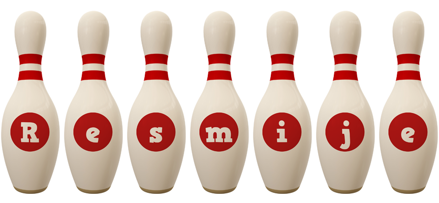 Resmije bowling-pin logo