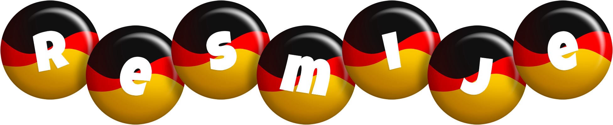 Resmije german logo