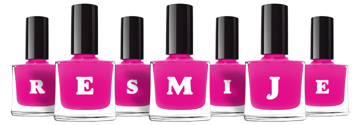 Resmije nails logo