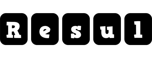 Resul box logo