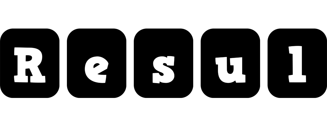 Resul box logo
