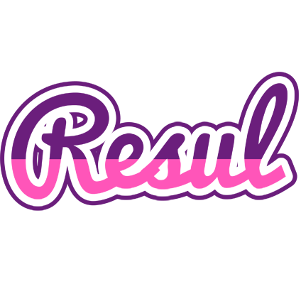 Resul cheerful logo