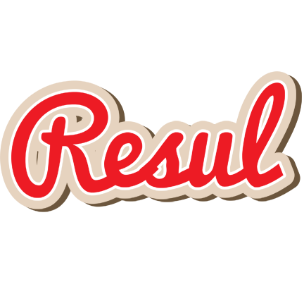 Resul chocolate logo