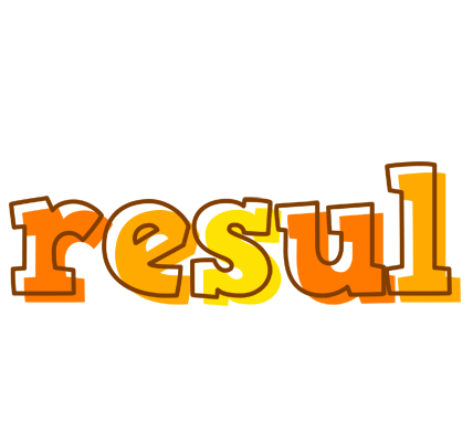 Resul desert logo