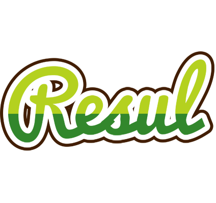 Resul golfing logo