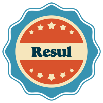 Resul labels logo