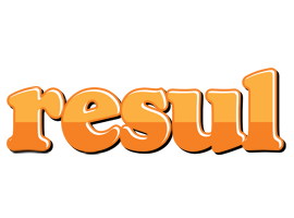 Resul orange logo