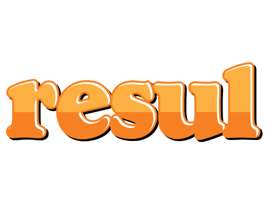 Resul orange logo