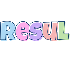 Resul pastel logo