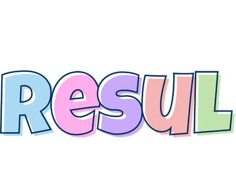 Resul pastel logo