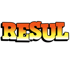 Resul sunset logo