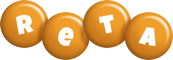 Reta candy-orange logo
