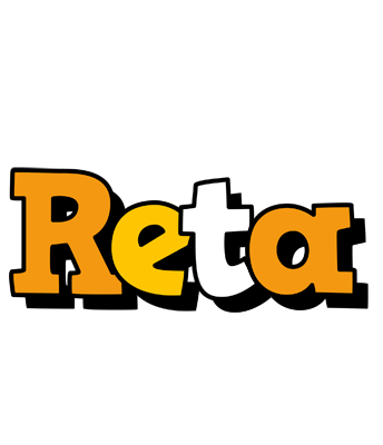 Reta cartoon logo