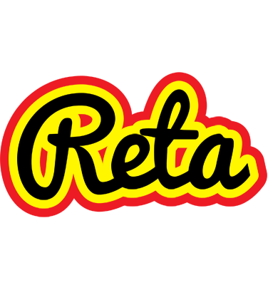 Reta flaming logo