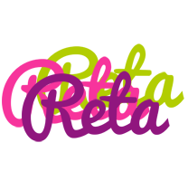 Reta flowers logo