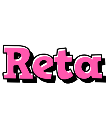 Reta girlish logo