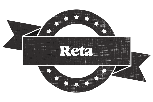Reta grunge logo