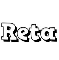 Reta snowing logo