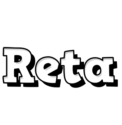 Reta snowing logo