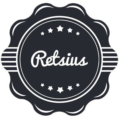Retsius badge logo