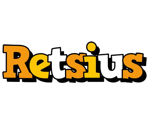Retsius cartoon logo