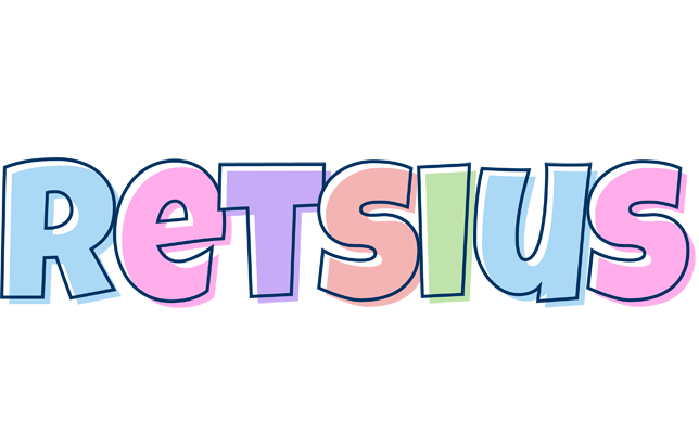 Retsius pastel logo