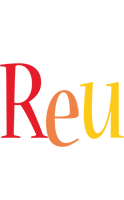 Reu birthday logo