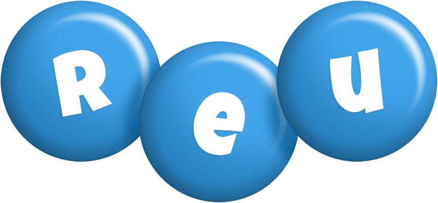 Reu candy-blue logo