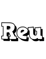 Reu snowing logo