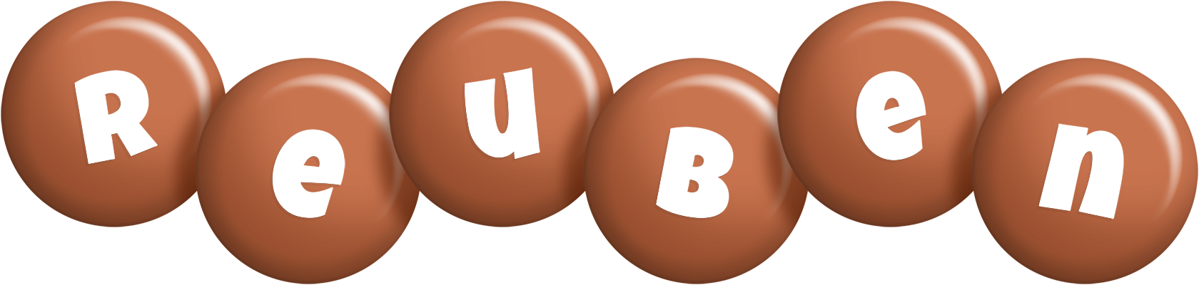 Reuben candy-brown logo