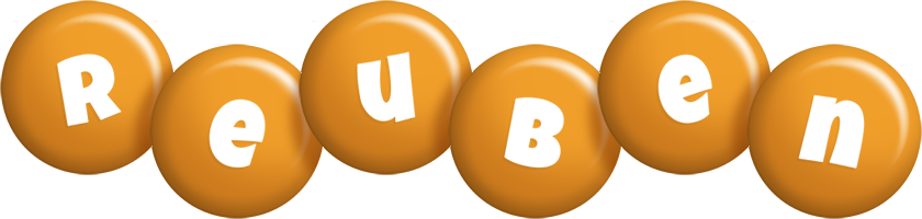 Reuben candy-orange logo