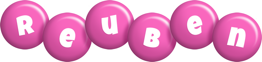 Reuben candy-pink logo