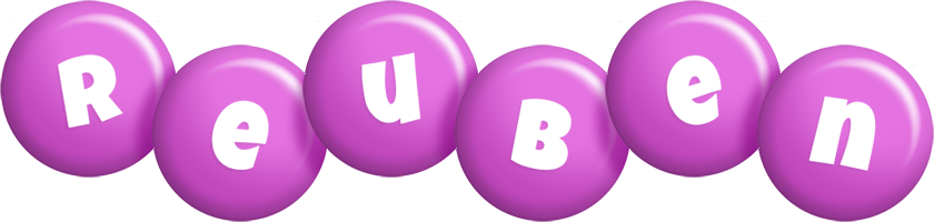 Reuben candy-purple logo