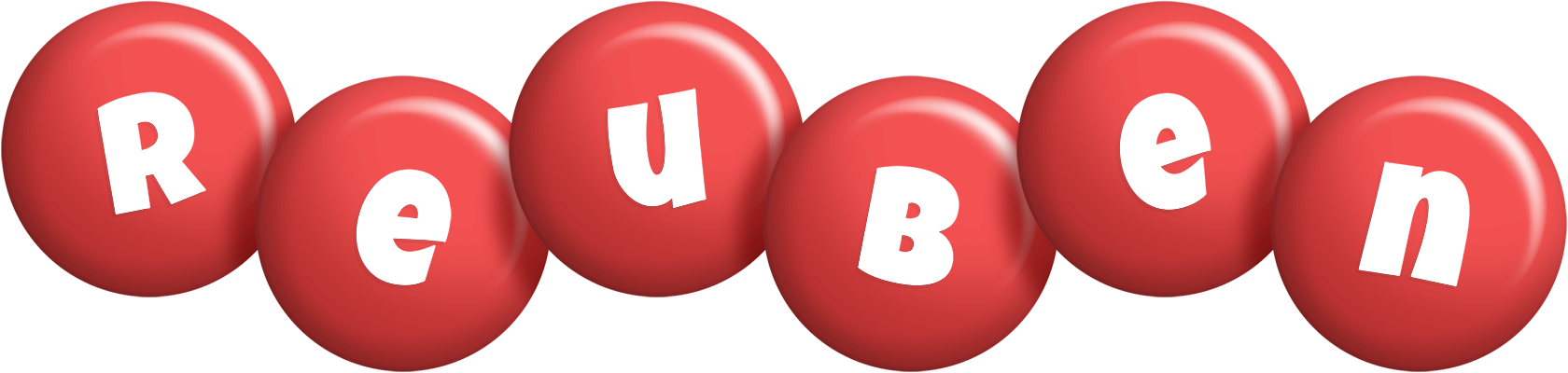Reuben candy-red logo