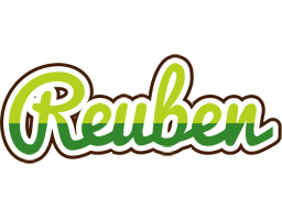 Reuben golfing logo