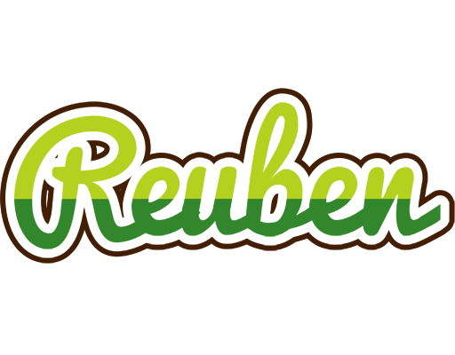 Reuben golfing logo