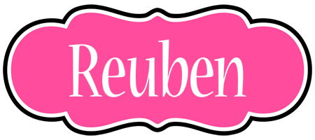 Reuben invitation logo