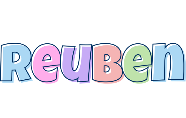 Reuben pastel logo