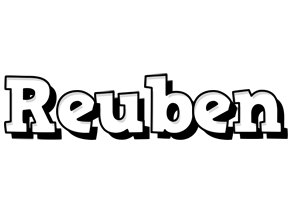 Reuben snowing logo