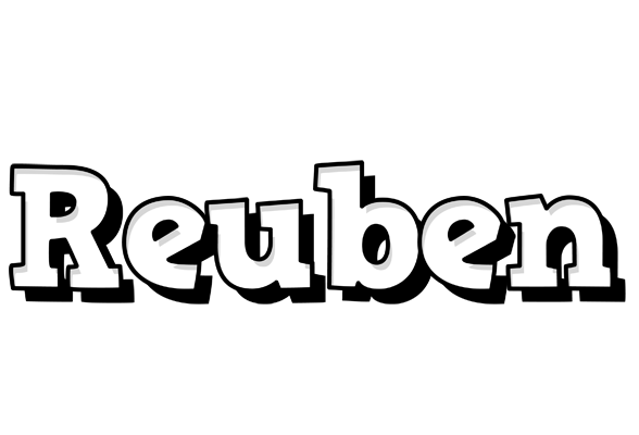 Reuben snowing logo
